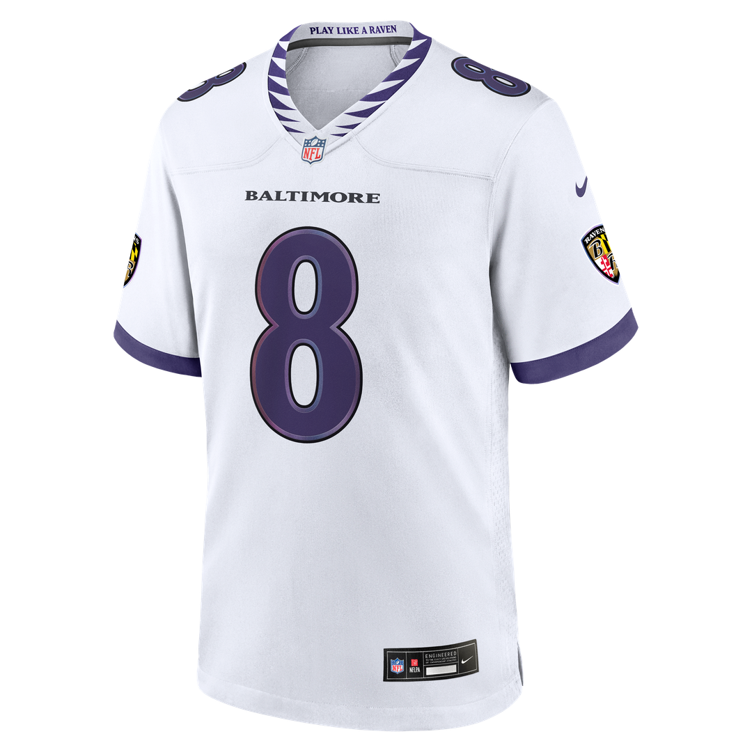 Baltimore Ravens Lamar Jackson Nike Black Alternate Game Jersey - product image 16