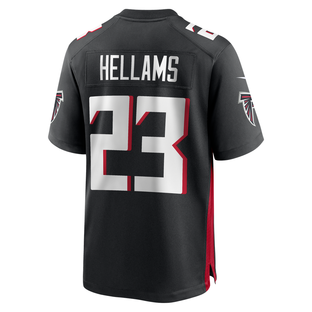 Atlanta Falcons DeMarcco Hellams Nike Black Team Game Jersey - product image 3