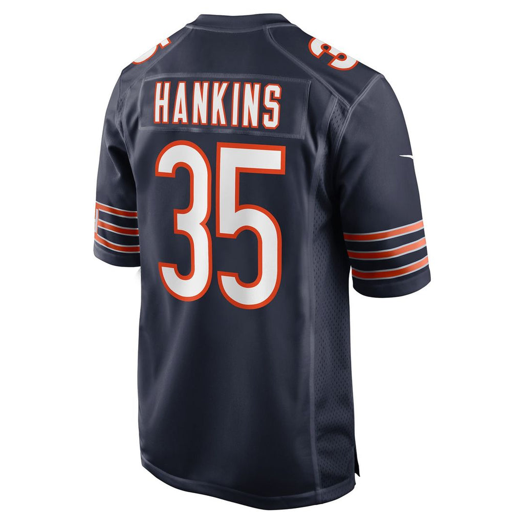 Chicago Bears Deion Hankins Nike Navy Team Game Jersey - product image 3
