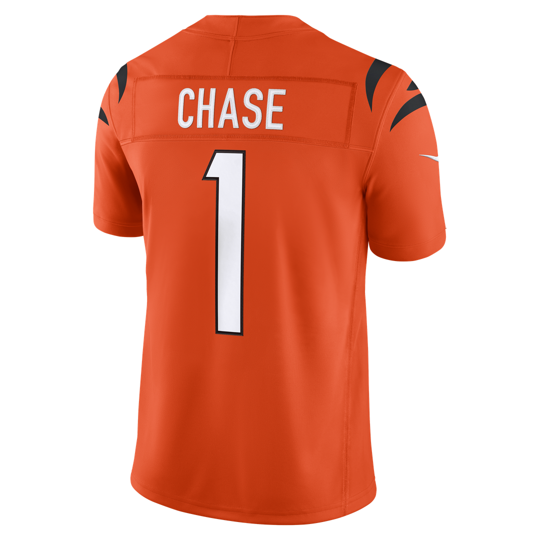 Cincinnati Bengals Ja'Marr Chase Nike Orange Alternate Vapor F.U.S.E. Stitched Limited Jersey - product image 6
