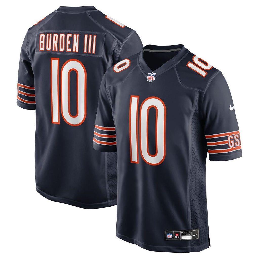 Chicago Bears Luther Burden III Nike Navy Team Game Jersey - product image 1