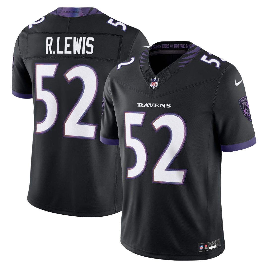 Baltimore Ravens Ray Lewis Nike Black Alternate Vapor F.U.S.E. Stitched Retired Player Limited Jersey - product image 4