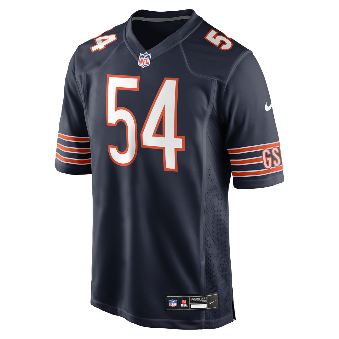 Chicago Bears Brian Urlacher Nike White Retired Player Game Jersey - product image 8