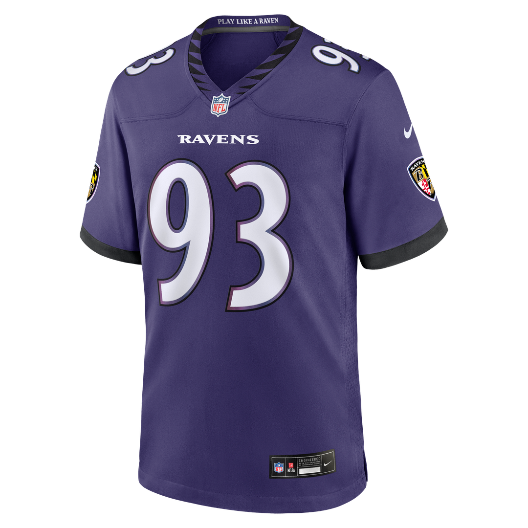 Baltimore Ravens Calais Campbell Nike Purple Team Game Jersey - product image 2