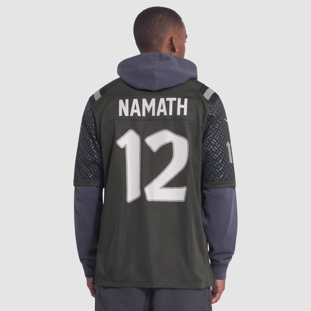 New York Jets Joe Namath Nike Green Rivalries Collection Retired Player Game Jersey - product image 5