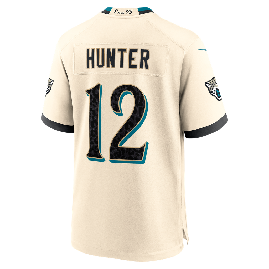 Jacksonville Jaguars Travis Hunter Nike Natural 2026 Rivalries Collection Game Jersey - product image 8