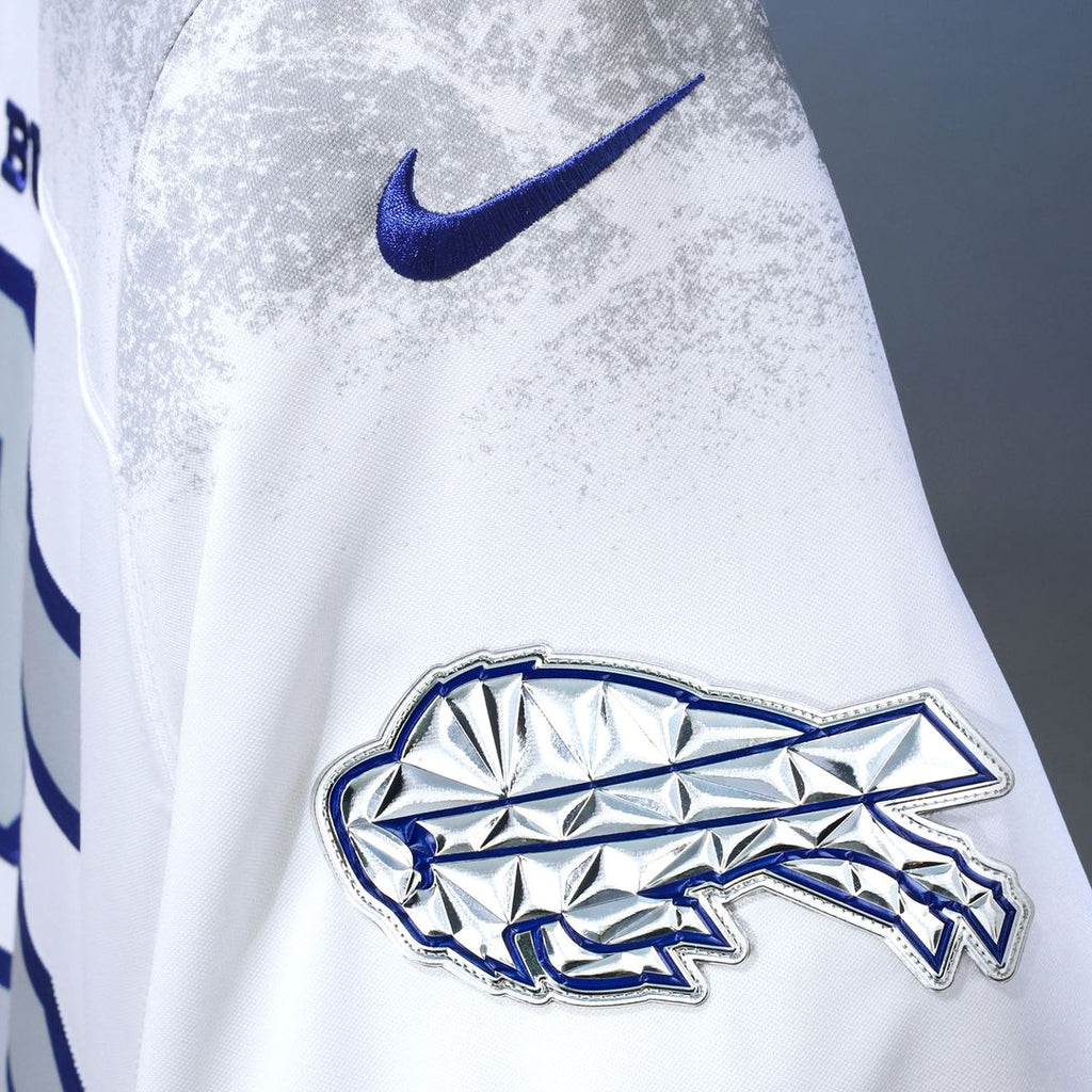 Buffalo Bills Keon Coleman Nike White Rivalries Collection Stitched Limited Jersey - product image 6