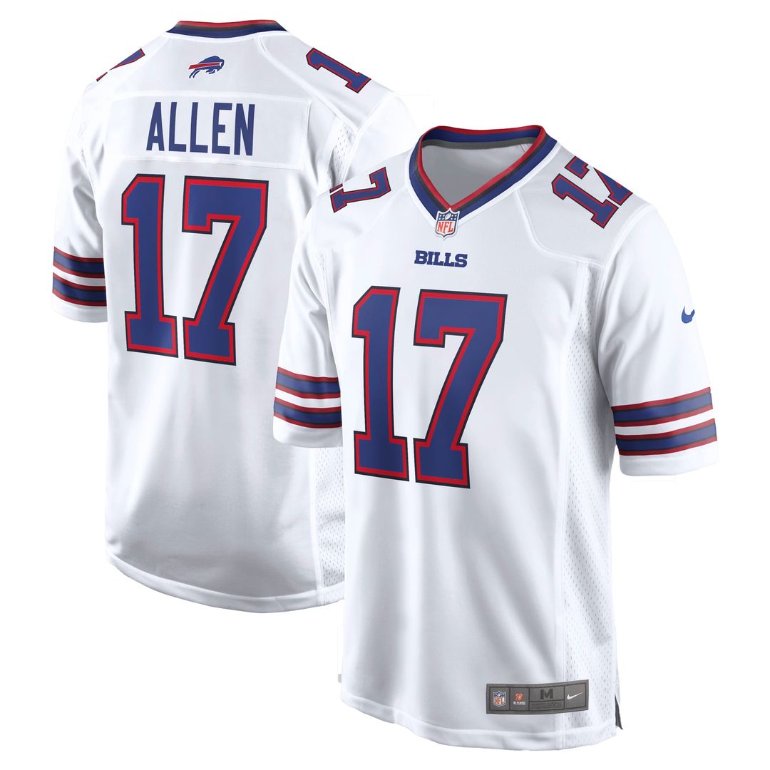 Buffalo Bills Josh Allen Nike Gray Nickel City Game Jersey - product image 7