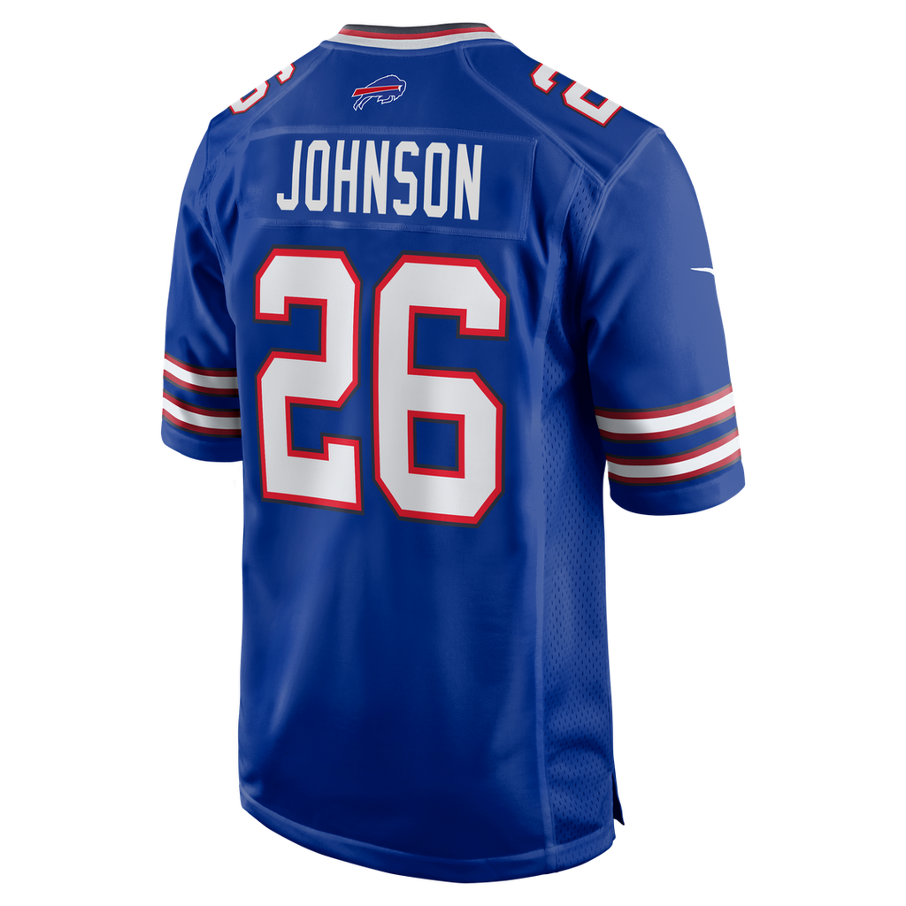Buffalo Bills Ty Johnson Nike Royal Team Game Jersey - product image 3