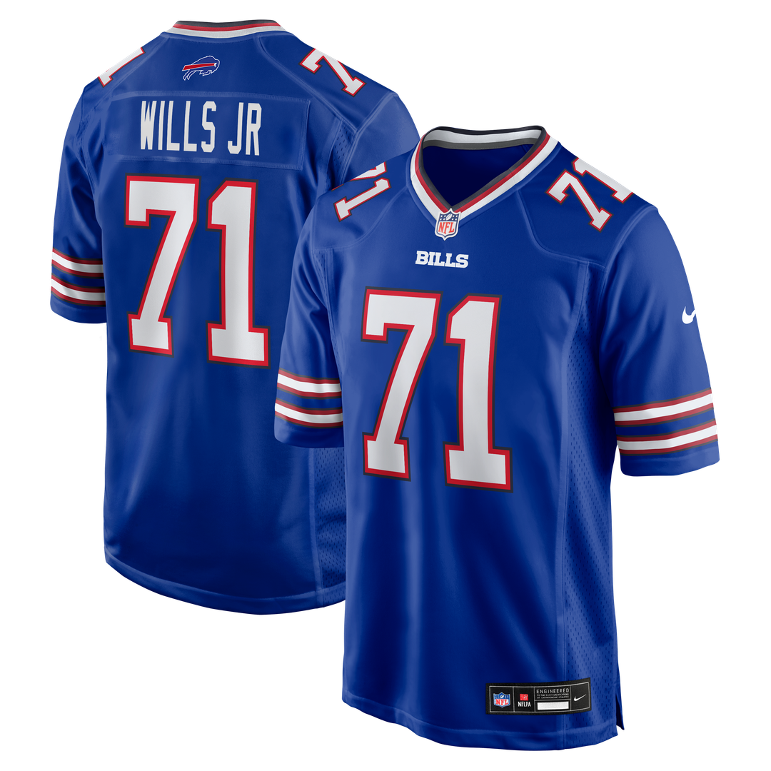 Buffalo Bills Jedrick Wills Jr. Nike Royal Team Game Jersey - product image 1