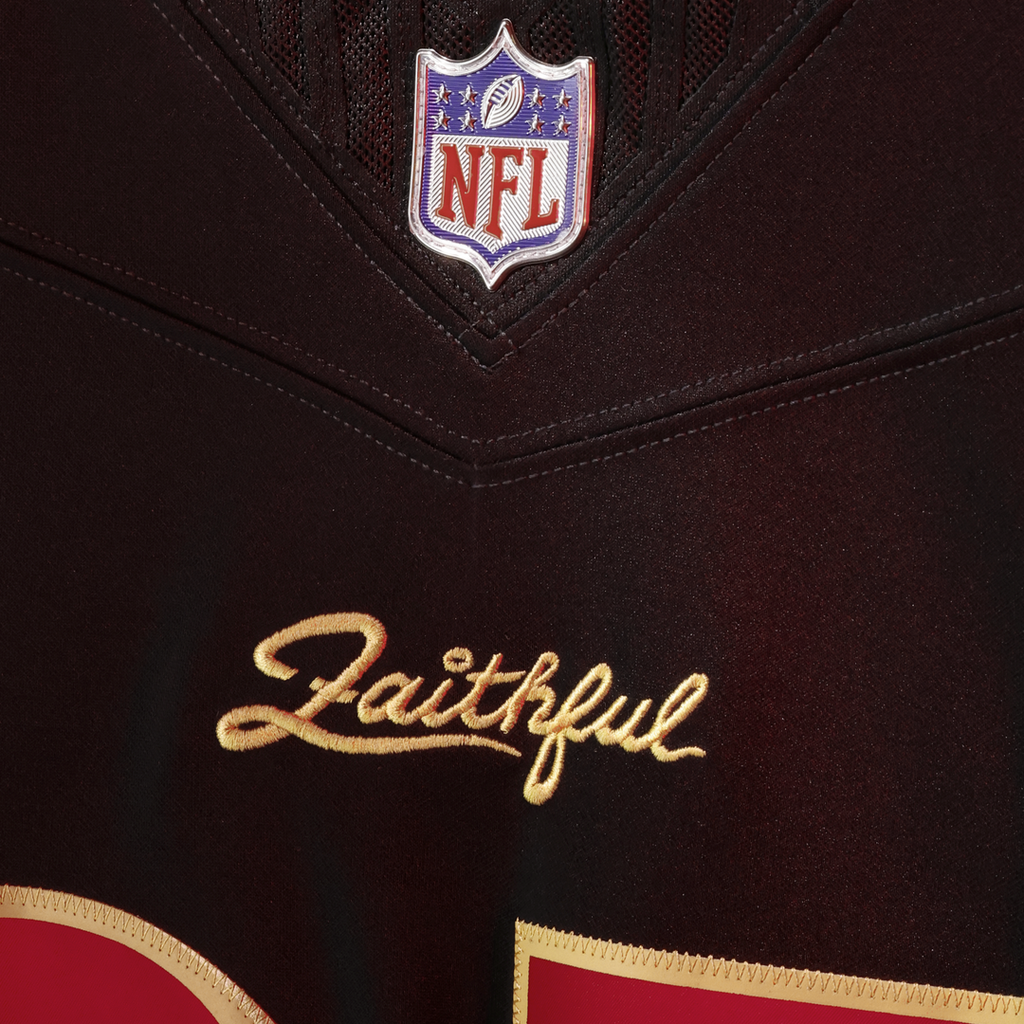 San Francisco 49ers Brock Purdy Nike Black Rivalries Collection Stitched Limited Jersey - product image 12