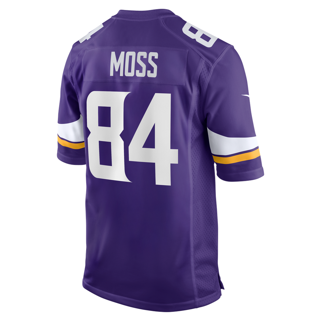 Minnesota Vikings Randy Moss Nike Purple Game Retired Player Jersey - product image 3