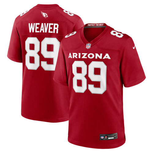 Arizona Cardinals Xavier Weaver Nike Cardinal Team Game Jersey - product image 1