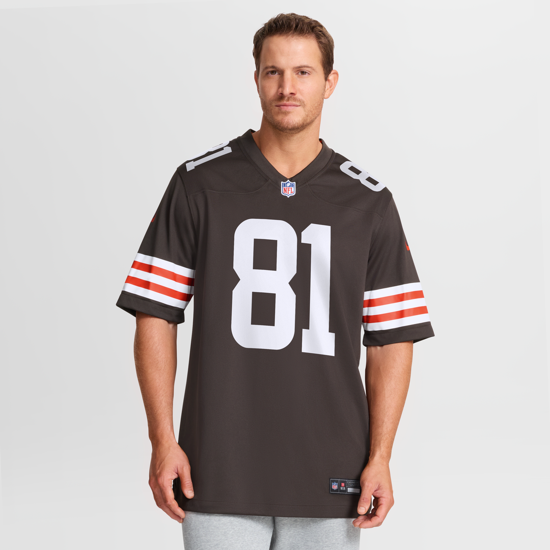 Cleveland Browns Luke Floriea Nike Brown Team Game Jersey - product image 4