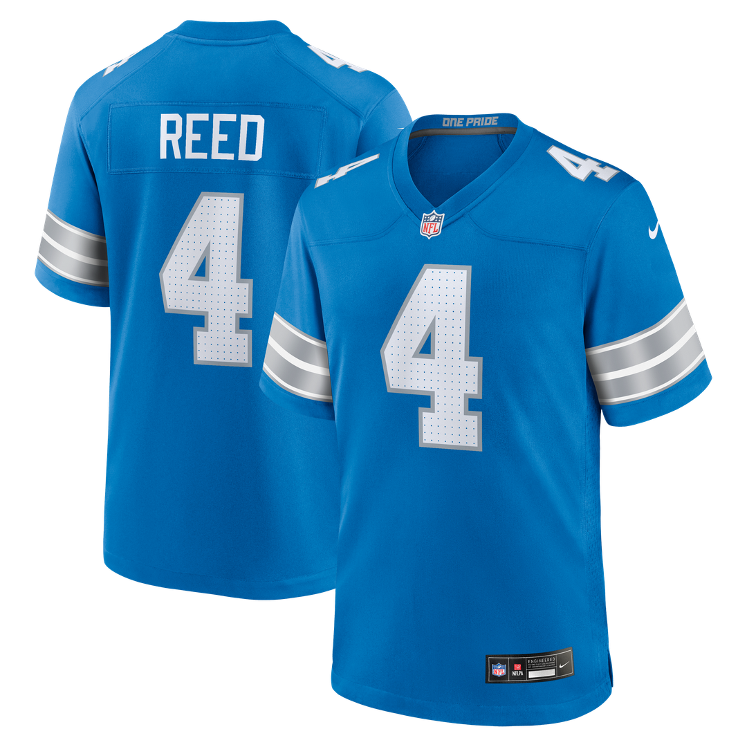 Detroit Lions D.J. Reed Nike Blue Team Game Jersey - product image 1