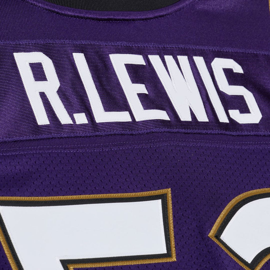 Baltimore Ravens Ray Lewis Mitchell & Ness Purple 1996 Authentic Throwback Jersey - product image 8