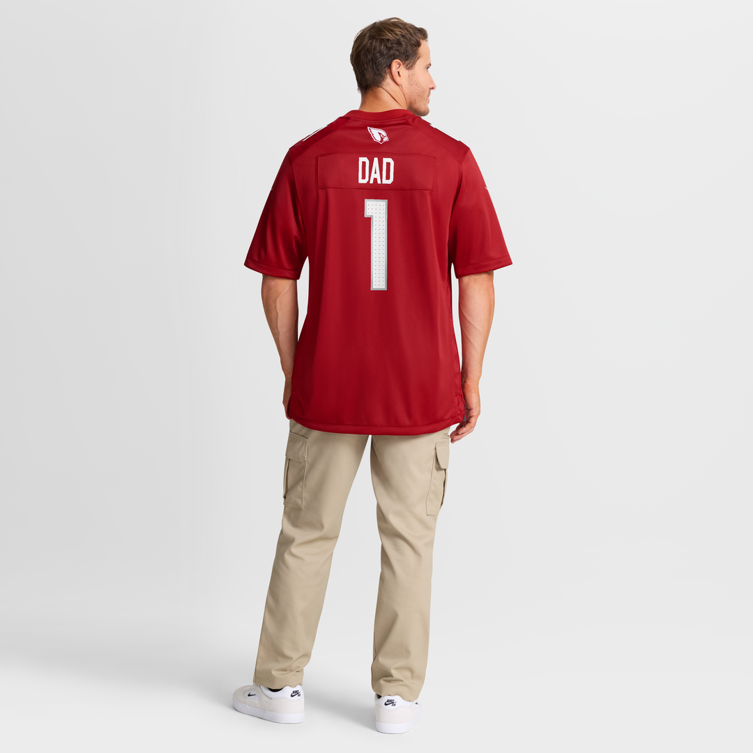 Arizona Cardinals Number 1 Dad Nike Cardinal Game Jersey - product image 8