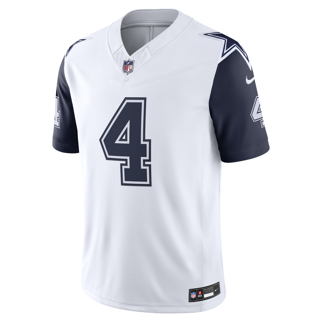 Dallas Cowboys Dak Prescott Nike White Alternate Vapor F.U.S.E. Stitched Limited Jersey - product image 5