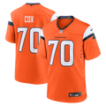 Denver Broncos Marques Cox Nike Orange Team Game Jersey - product image 1