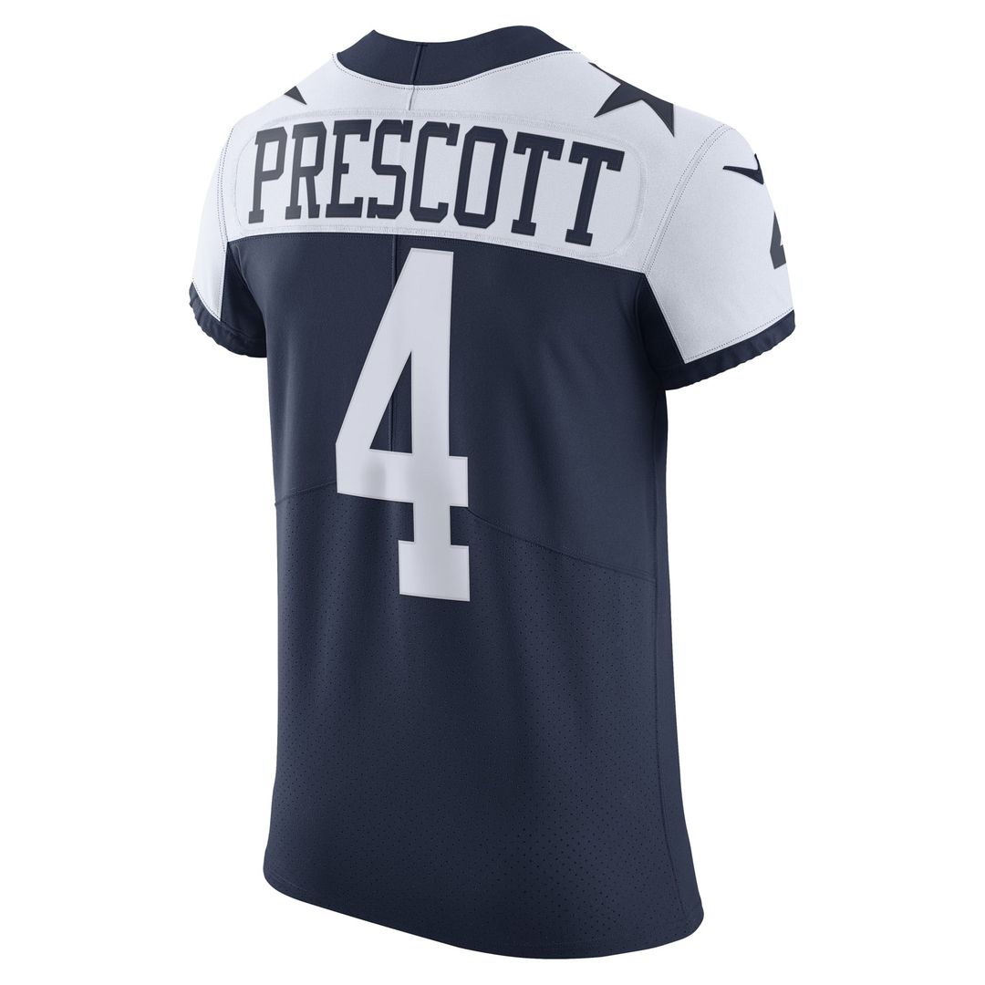 Dallas Cowboys Dak Prescott Nike Navy Alternate Vapor Elite Player Jersey - product image 3