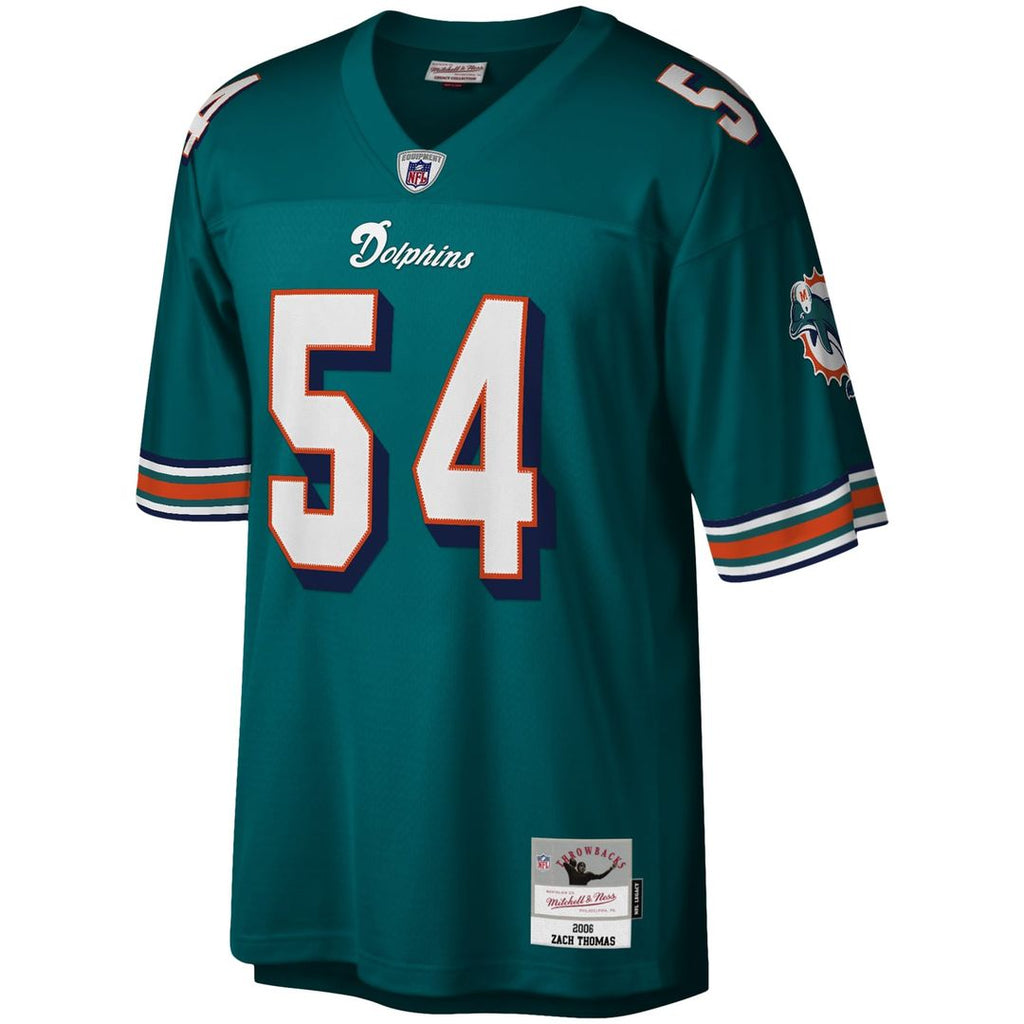 Miami Dolphins Zach Thomas Mitchell & Ness White Legacy Replica Jersey - product image 8