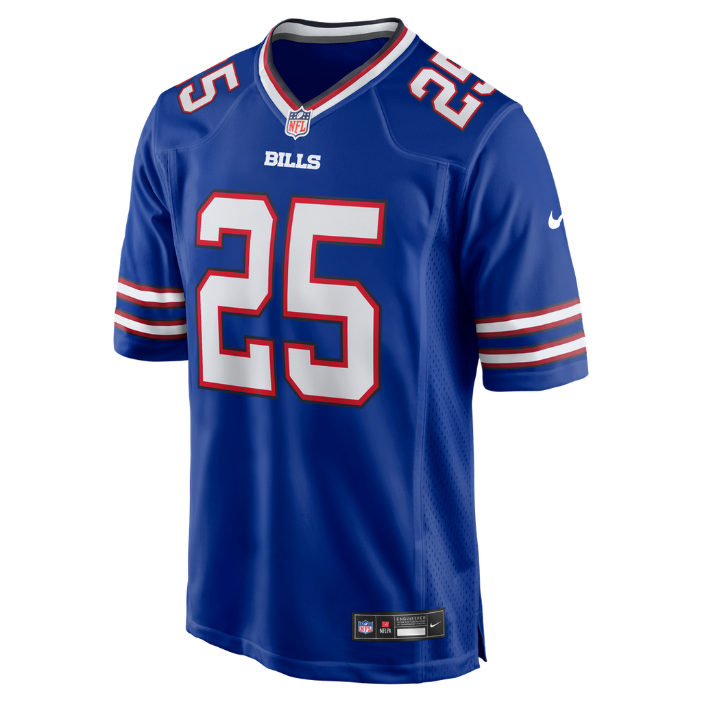 Buffalo Bills Ty Johnson Nike Royal Team Game Jersey - product image 2