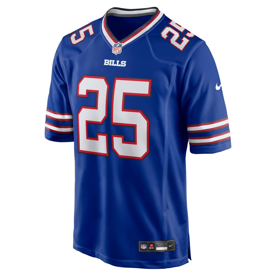 Buffalo Bills Ty Johnson Nike Royal Team Game Jersey - product image 2