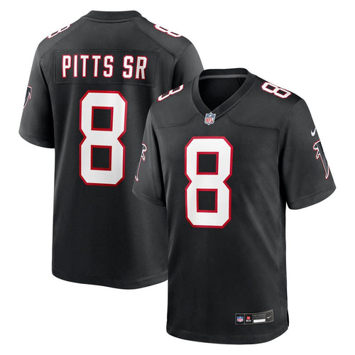 Atlanta Falcons Kyle Pitts Sr. Nike Black Alternate Game Jersey - product image 1