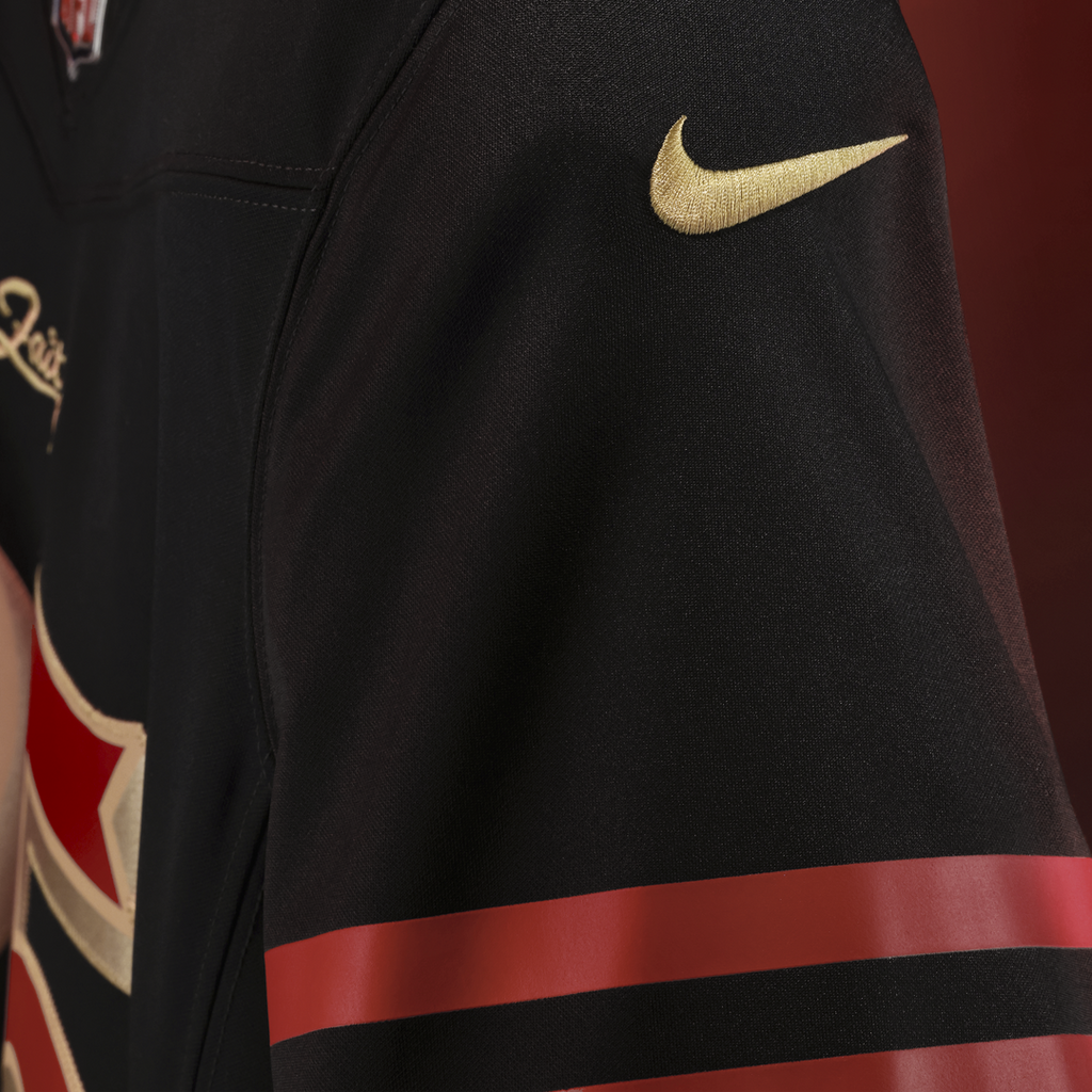 San Francisco 49ers Brock Purdy Nike Black Rivalries Collection Stitched Limited Jersey - product image 13
