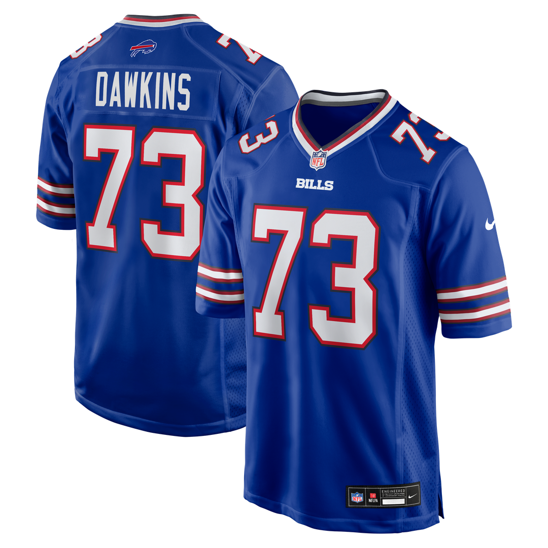 Buffalo Bills Dion Dawkins Nike Royal Game Player Jersey - product image 9