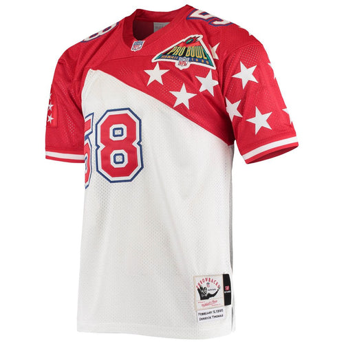 AFC Derrick Thomas Mitchell & Ness White/Red 1995 Pro Bowl Authentic Jersey - product image 2