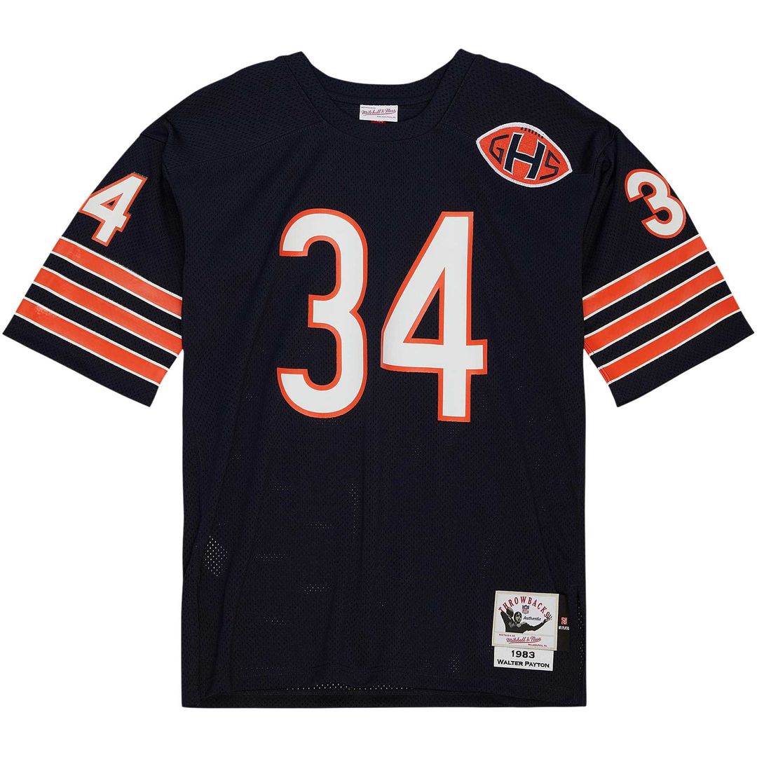 Chicago Bears 1985 Walter Payton Mitchell & Ness White Authentic Throwback Retired Player Jersey - product image 8