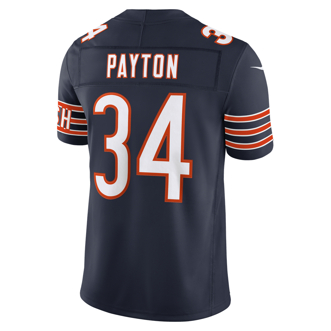 Chicago Bears Walter Payton Nike Navy Vapor F.U.S.E. Stitched Retired Limited Jersey - product image 3