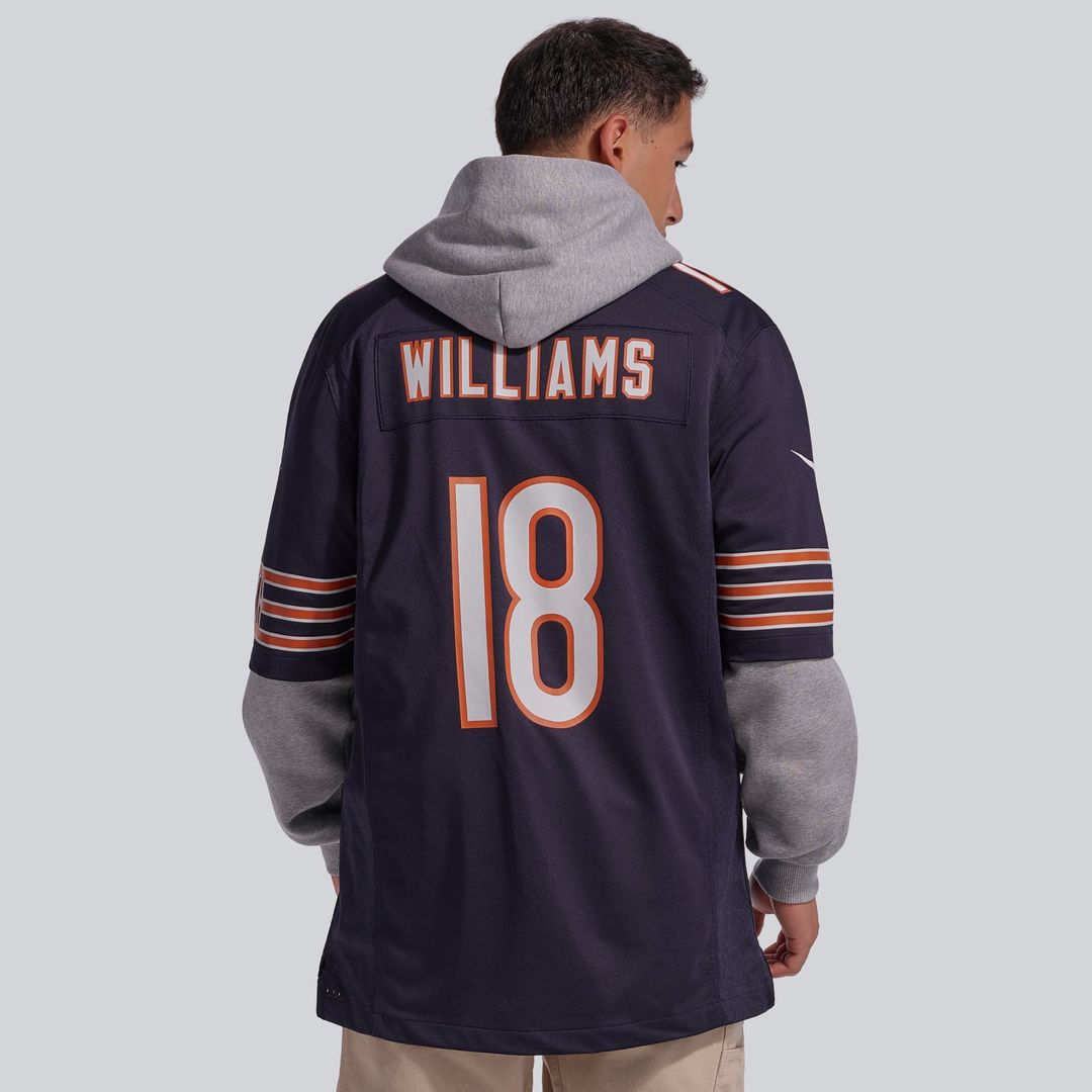 Chicago Bears Caleb Williams Nike White First Round Pick Player Game Jersey - product image 18