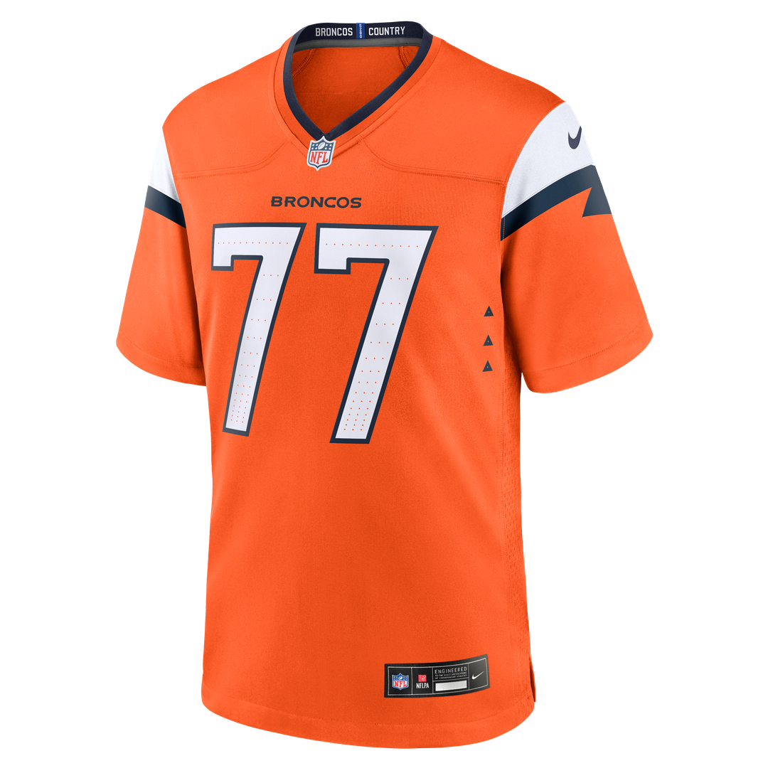 Denver Broncos Quinn Meinerz Nike Orange Team Game Jersey - product image 2