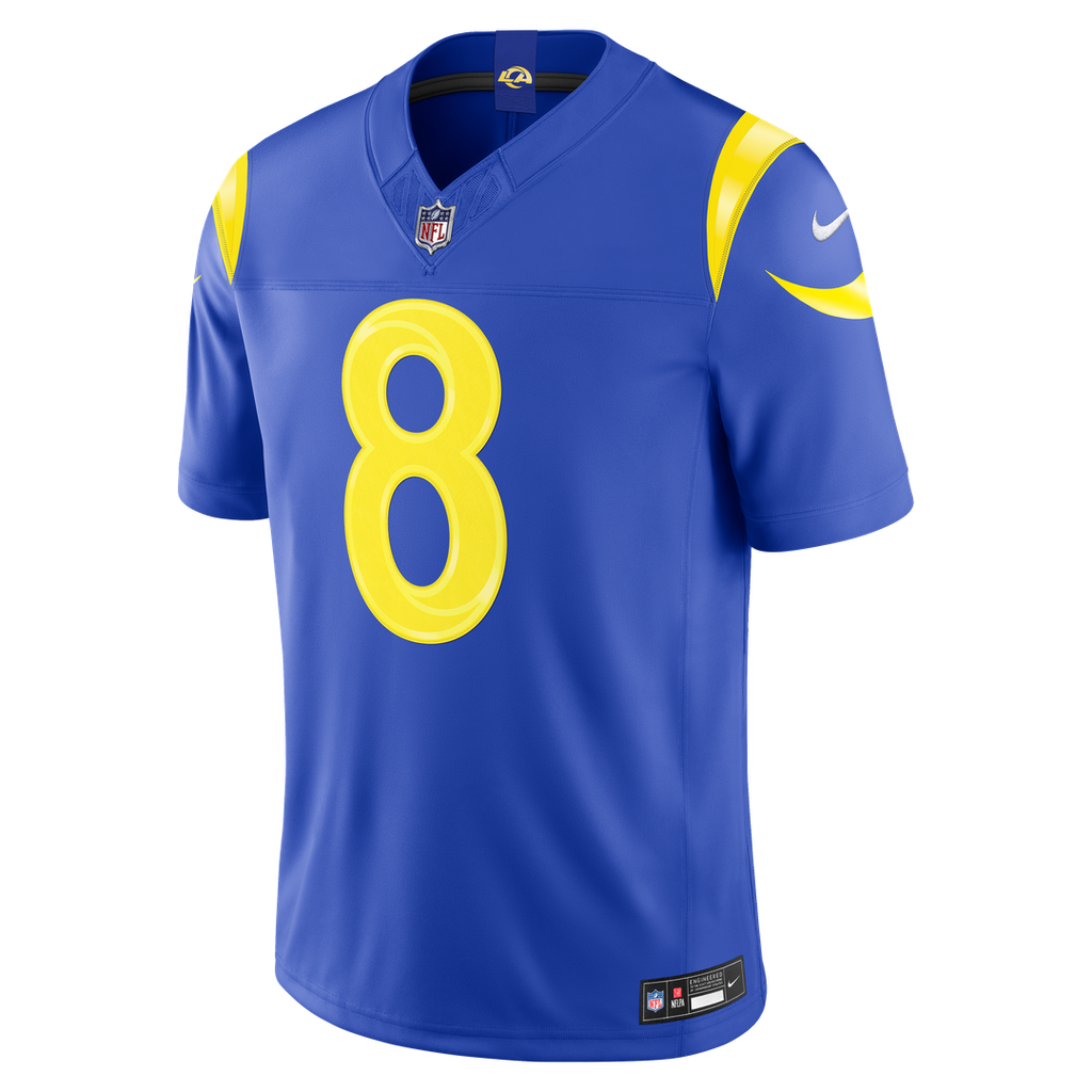Los Angeles Rams Jared Verse Nike White Vapor F.U.S.E. Stitched Limited Jersey - product image 30