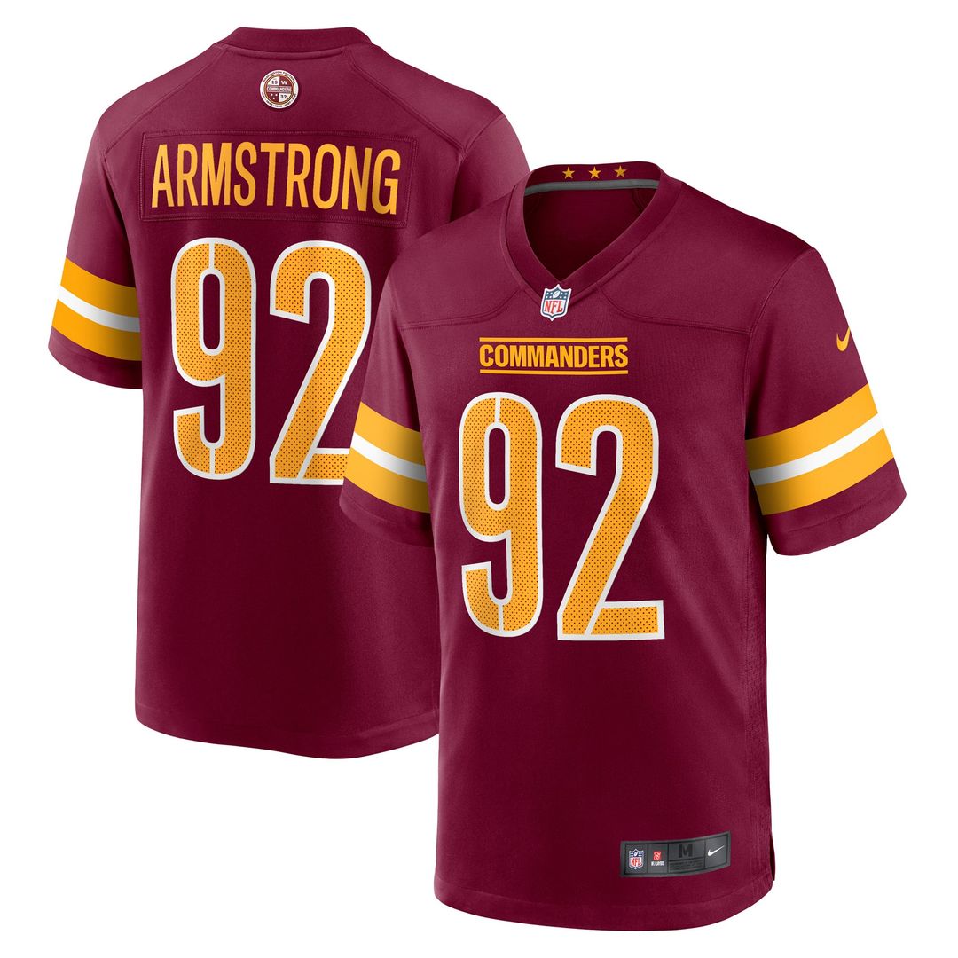 Washington Commanders Dorance Armstrong Nike Burgundy Game Jersey - product image 1