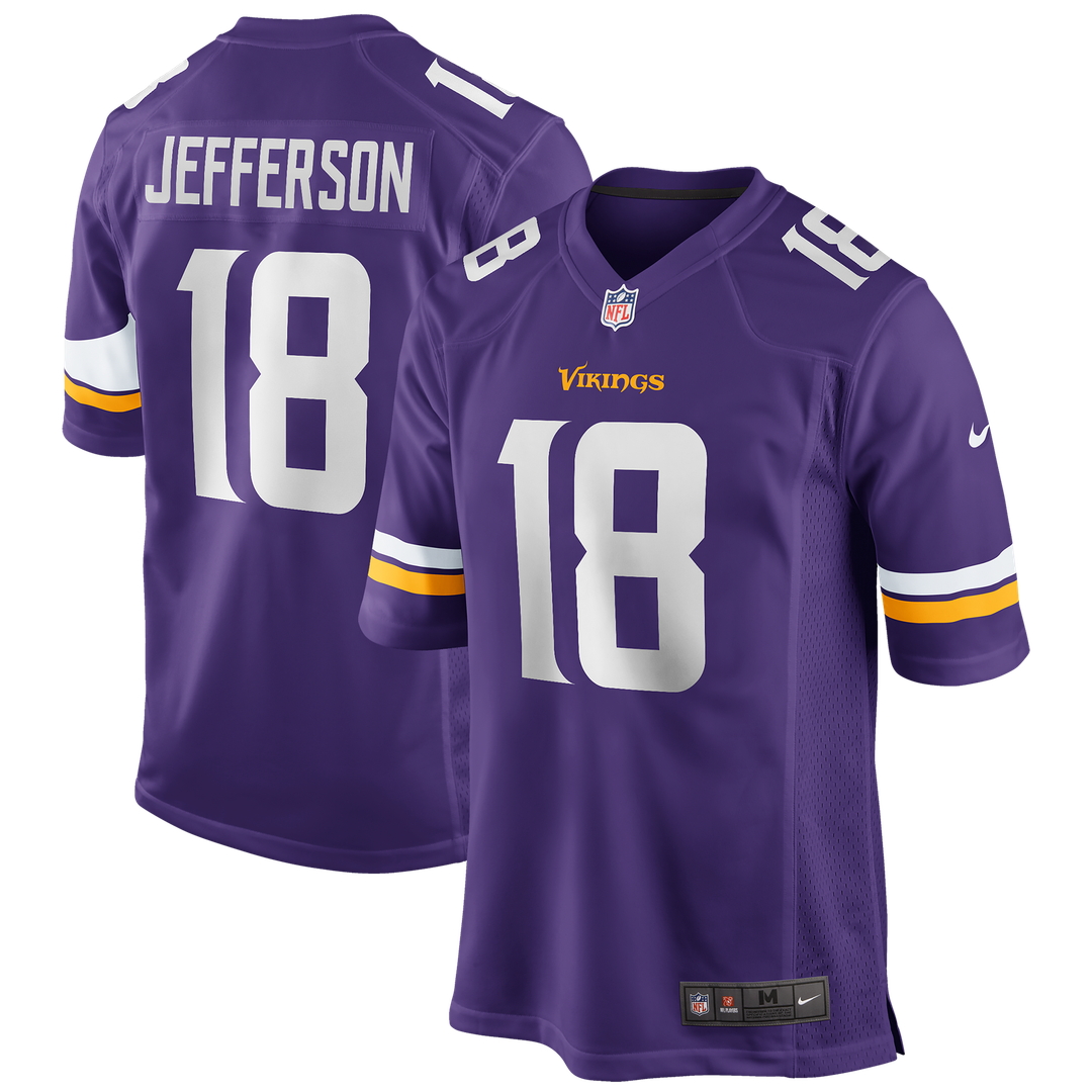 Minnesota Vikings Justin Jefferson Nike Purple Player Game Jersey - product image 15