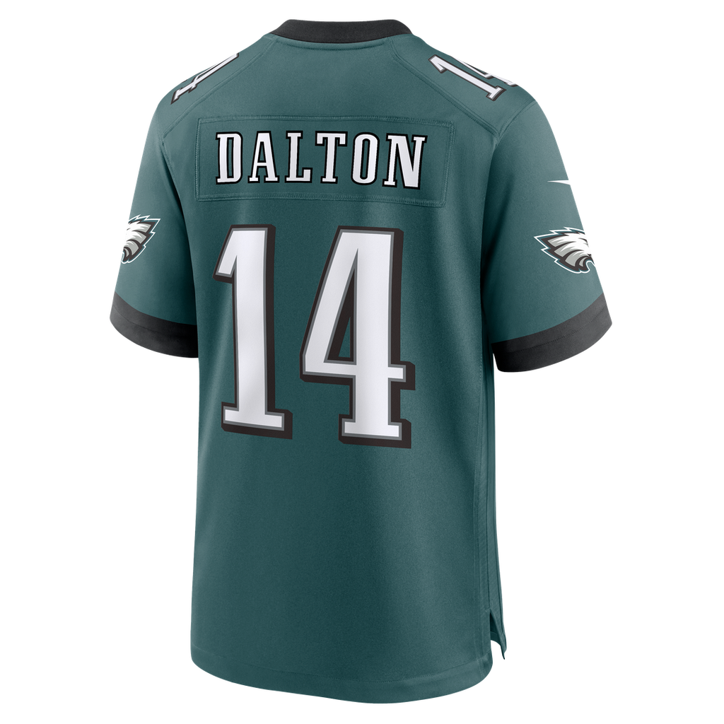 Philadelphia Eagles Andy Dalton Nike Midnight Green Team Game Jersey - product image 3
