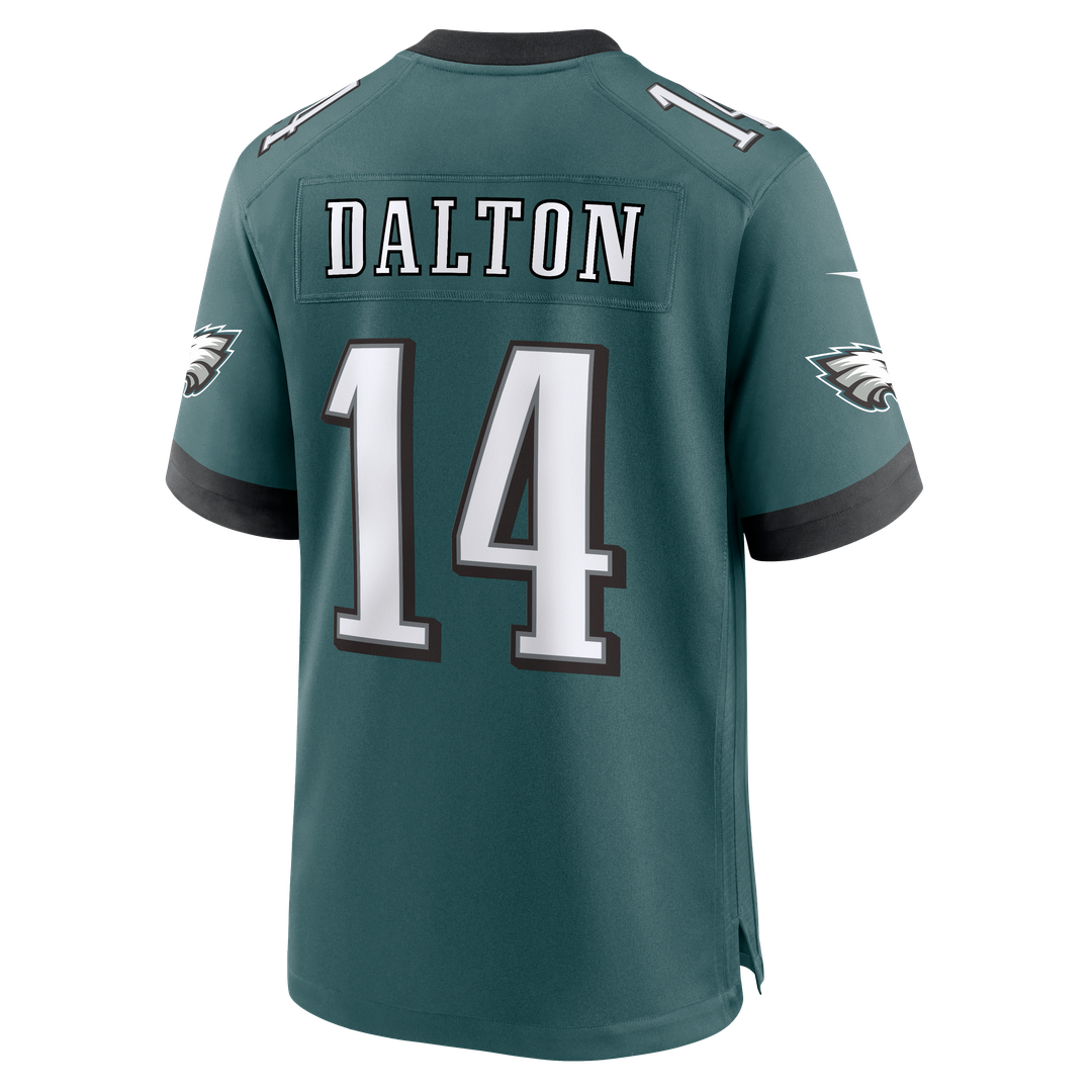 Philadelphia Eagles Andy Dalton Nike Midnight Green Team Game Jersey - product image 3