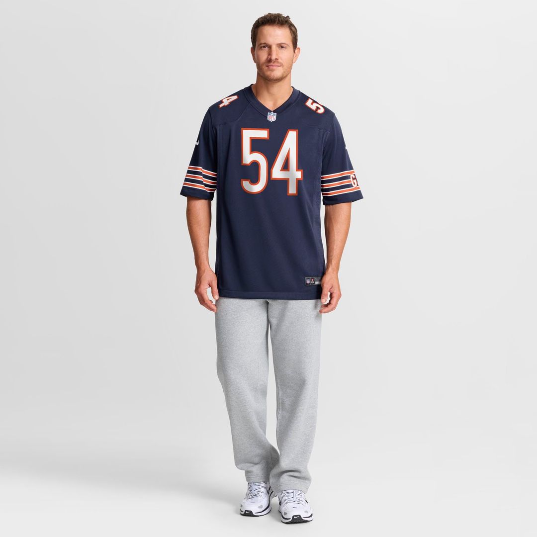 Chicago Bears Logan Jones Nike Navy Team Game Jersey - product image 2