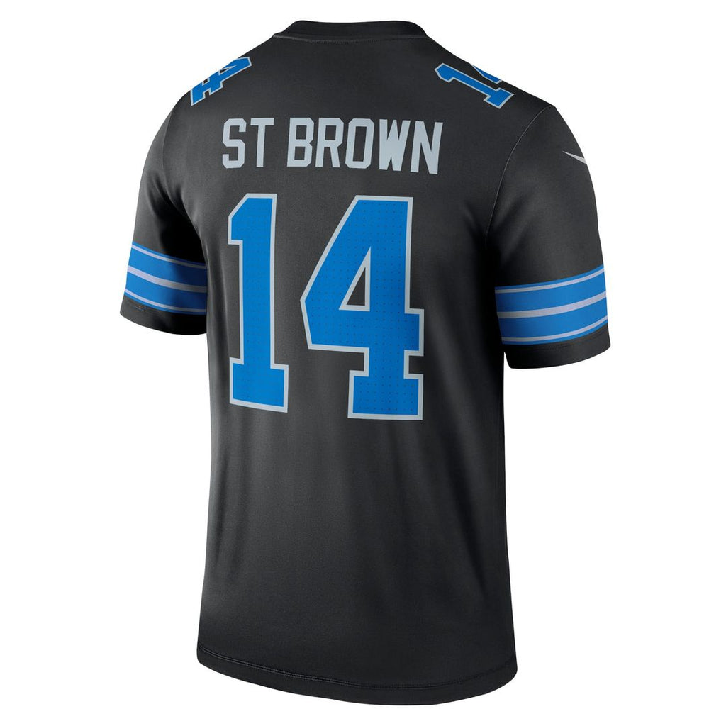 Detroit Lions Amon-Ra St. Brown Nike Blue Legend Player Performance Top - product image 9