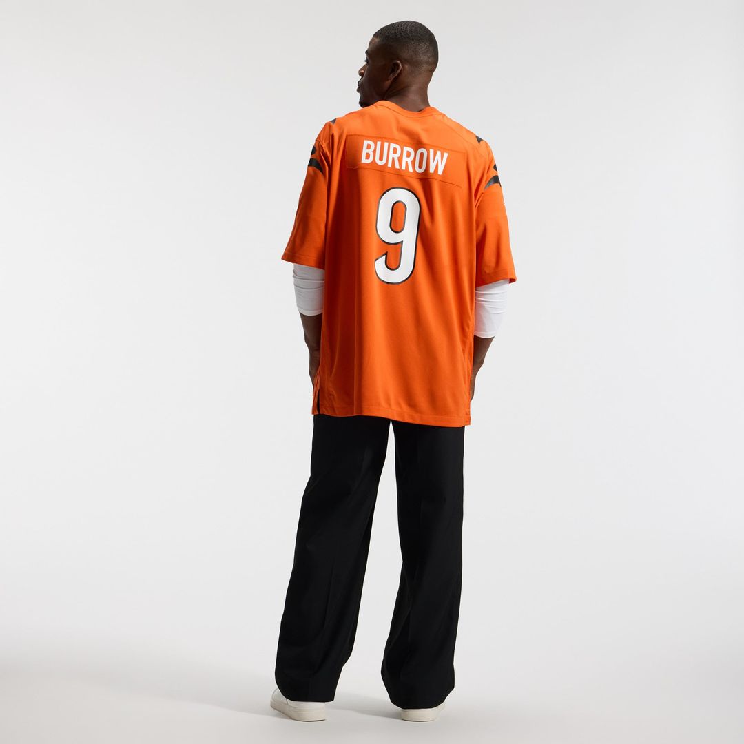 Cincinnati Bengals Joe Burrow Nike Orange Alternate Game Jersey - product image 20