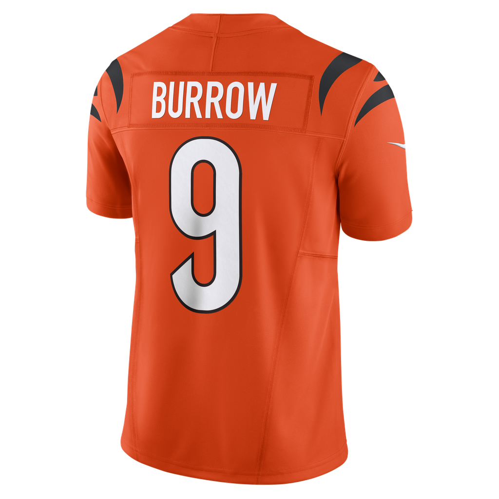Cincinnati Bengals Joe Burrow Nike Orange Vapor F.U.S.E. Limited Jersey - product image 3