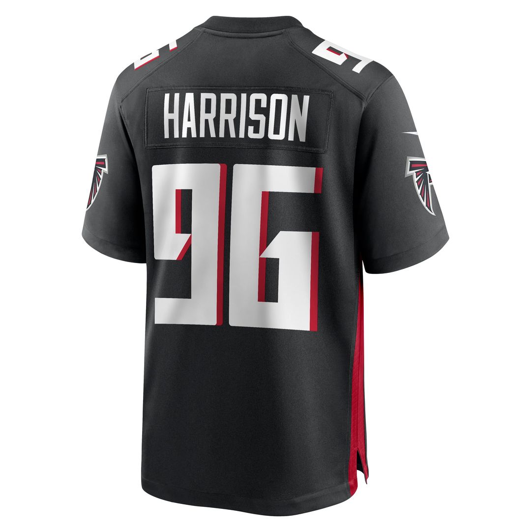 Atlanta Falcons Zach Harrison Nike Black Team Game Jersey - product image 3