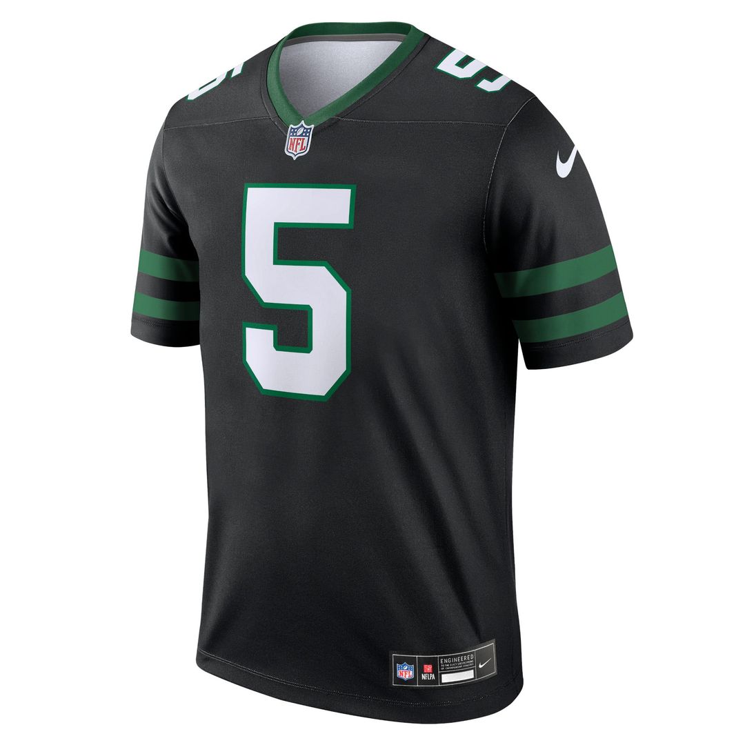 New York Jets Garrett Wilson Nike Black Legend Player Performance Top - product image 2