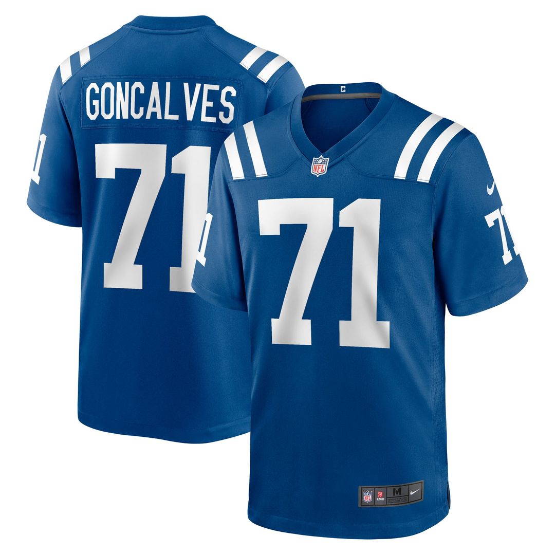 Indianapolis Colts Matt Goncalves Nike Royal Game Jersey - product image 1