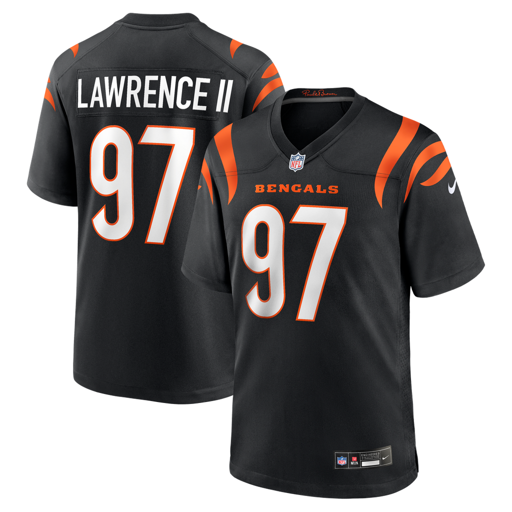 Cincinnati Bengals Dexter Lawrence II Nike Black Game Jersey - product image 1