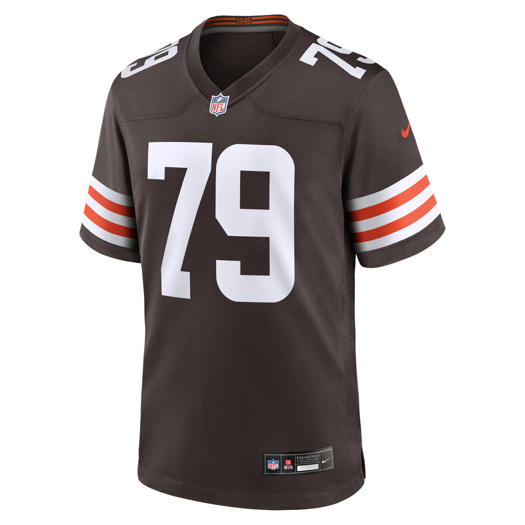 Cleveland Browns Dawand Jones Nike Brown Team Game Jersey - product image 2