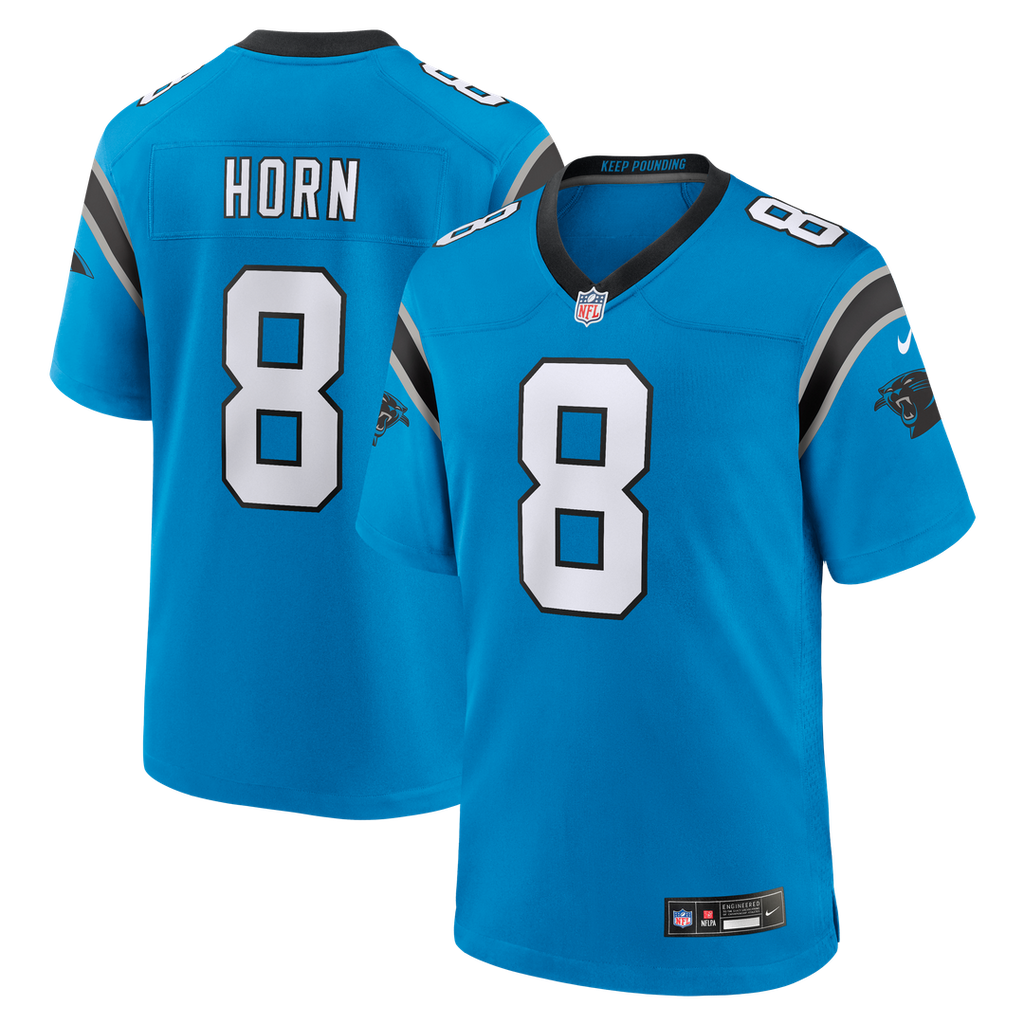Carolina Panthers Jaycee Horn Nike Blue Alternate Game Jersey - product image 1